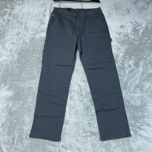CAT Men's 38x34 Workwear Carpenter Pants Gray Cotton Blend e1148